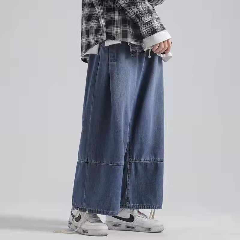 タックワイドパンツ ゆったりリラックスタックワイド