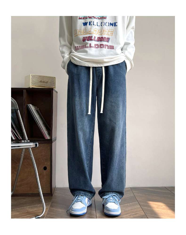 リラックスタックワイドパンツ