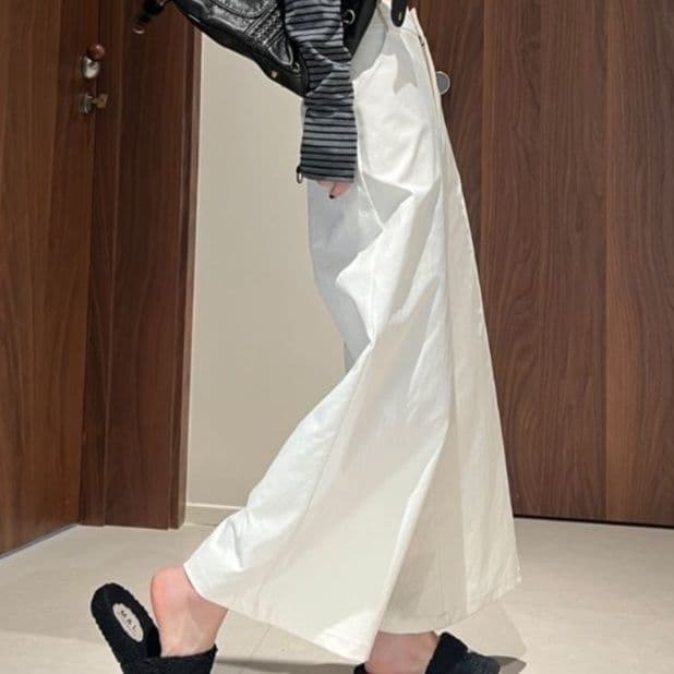 タックワイドパンツ タックワイドパンツ シルエット美人 タックワイドパンツ