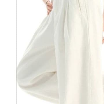 タックワイドパンツ タックワイドパンツ フレアシルエット タックパンツ