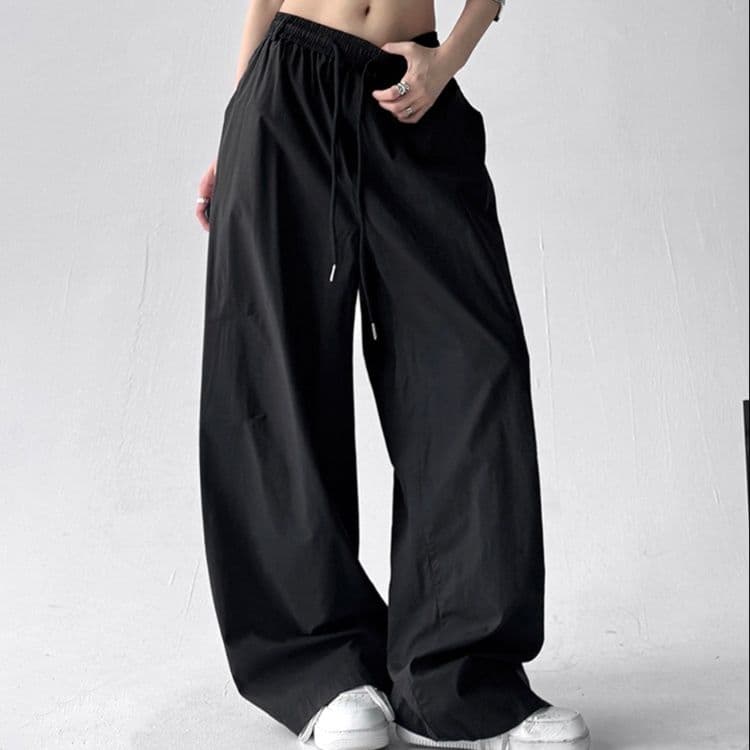 タックワイドパンツ ドレープシルエット極上タックパンツ