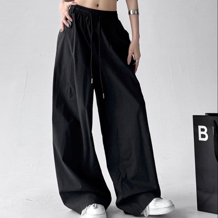 タックワイドパンツ ドレープシルエット極上タックパンツ