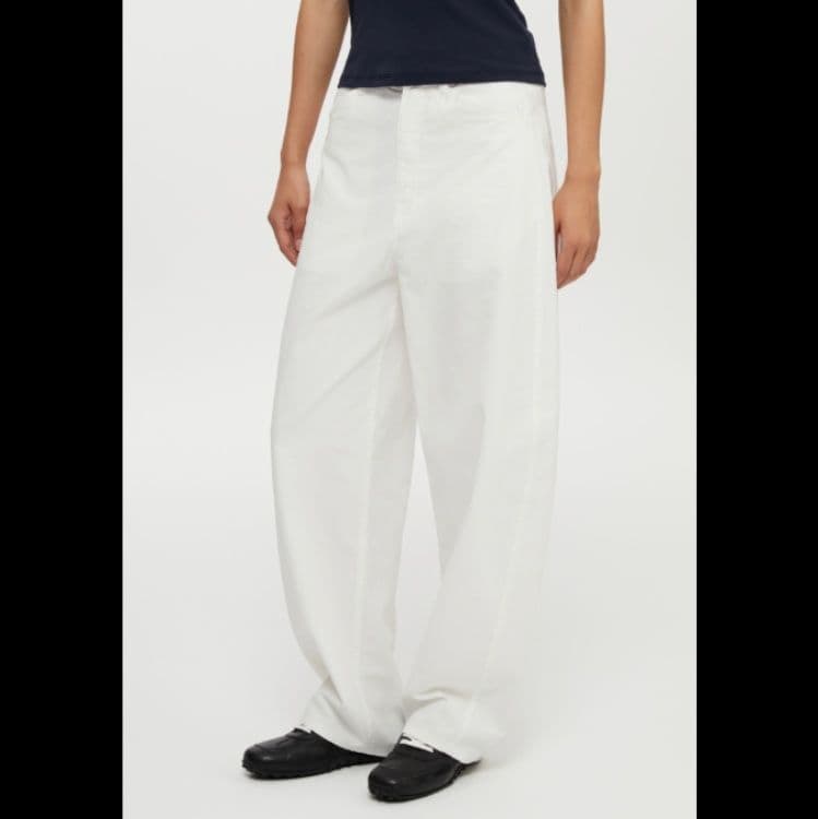 タックワイドパンツ シンプル上質タックパンツ