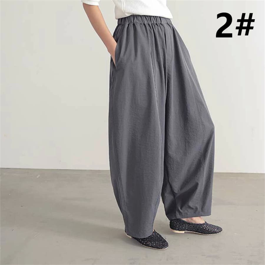 秋冬新作 タックワイドパンツ レディース ゆったり上品