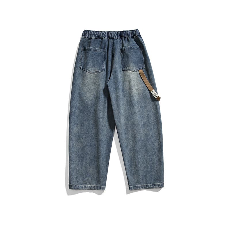 タックワイドパンツ ベーシックワイドタックベルトループパンツ