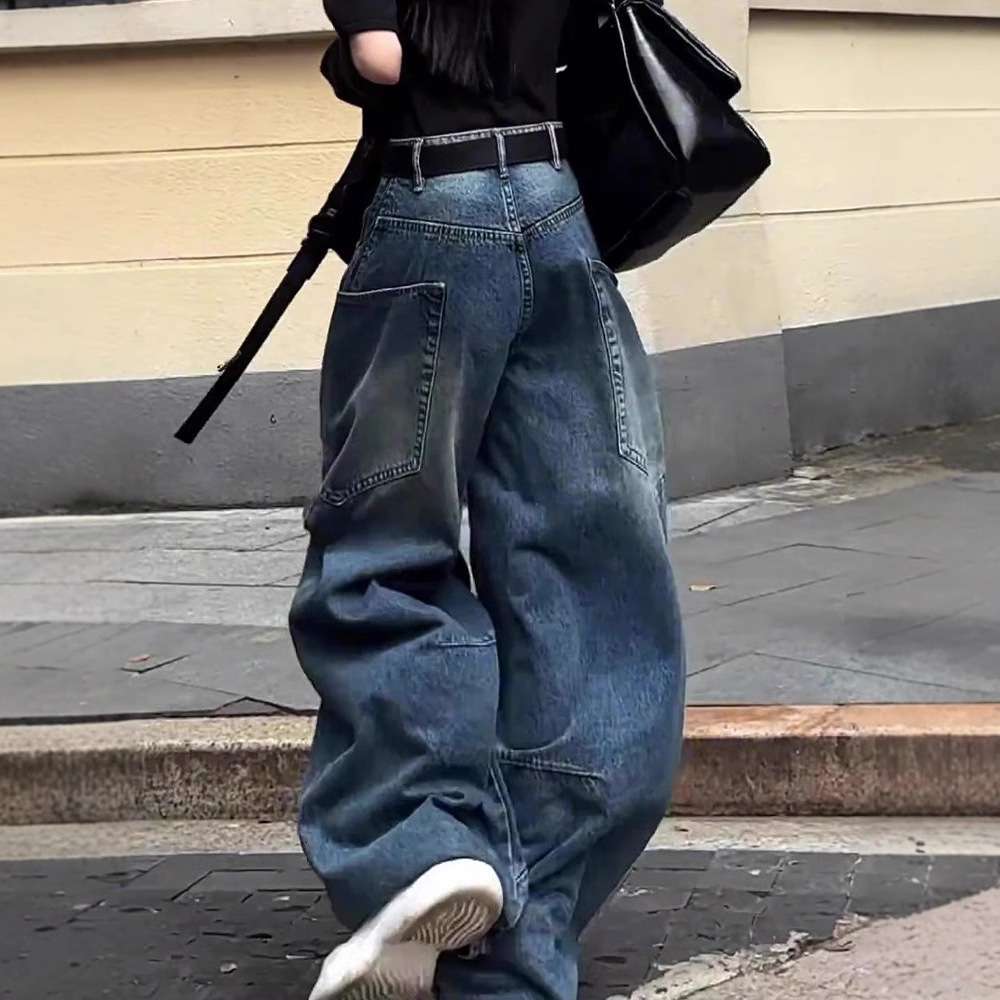 タックワイドパンツ パンクワイド拘りデニム