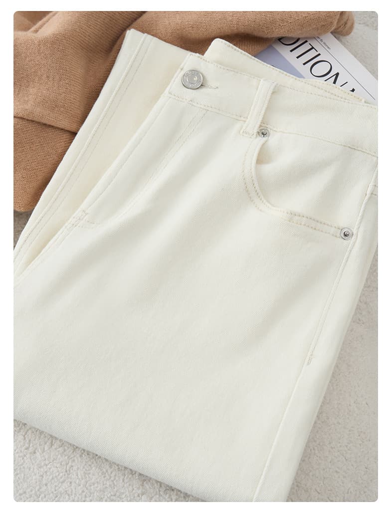 シンプル美シルエット タックワイドパンツ