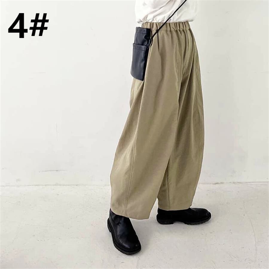 秋冬新作 タックワイドパンツ レディース ゆったり上品