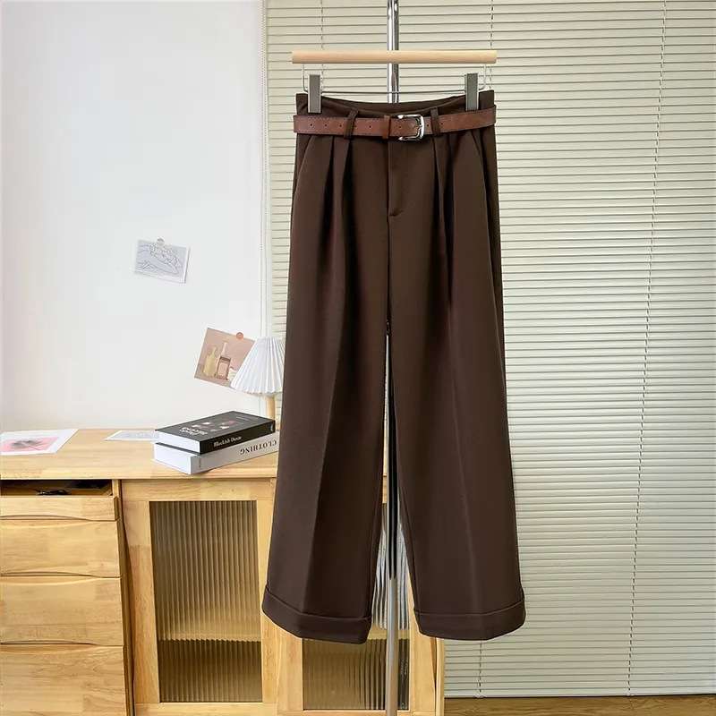 タックワイドパンツ ゆったり快適タックパンツ