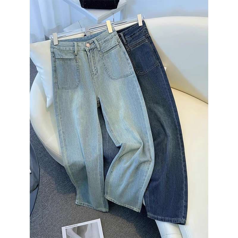 タックワイドパンツ ゆったり美シルエットタックワイドデニム