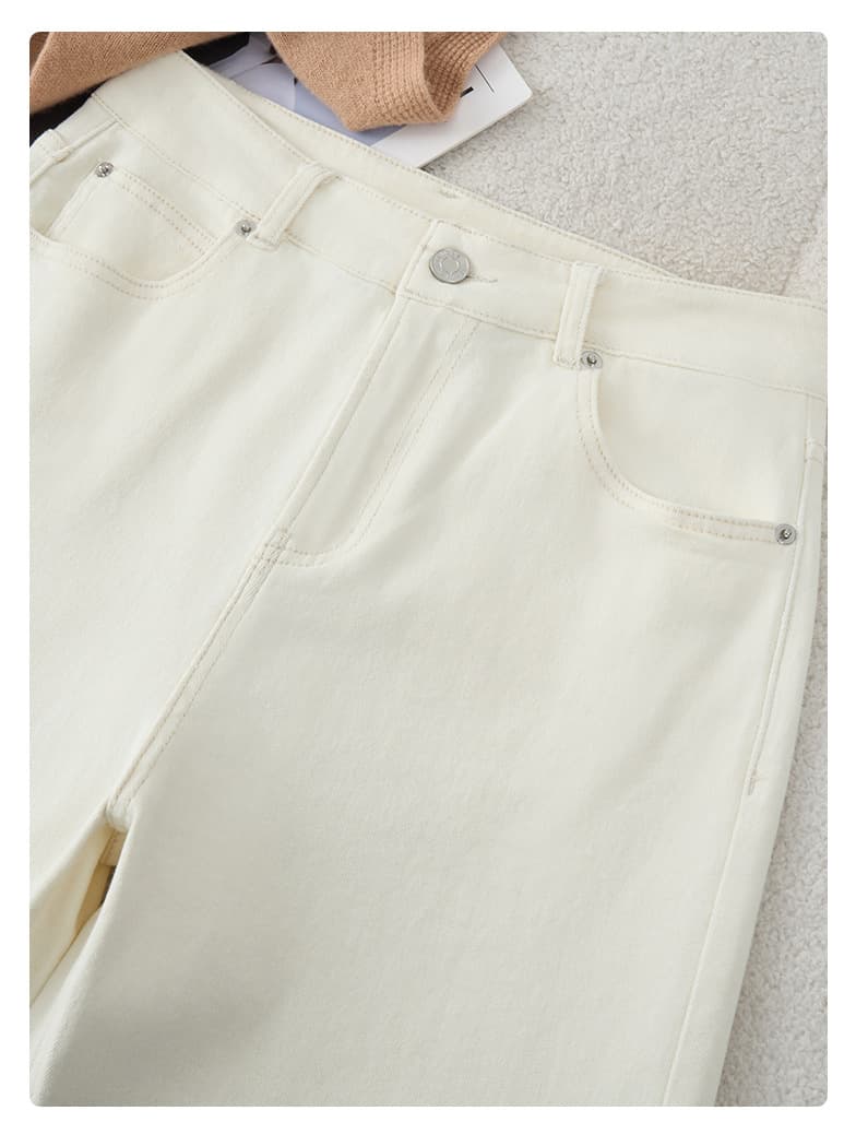 シンプル美シルエット タックワイドパンツ