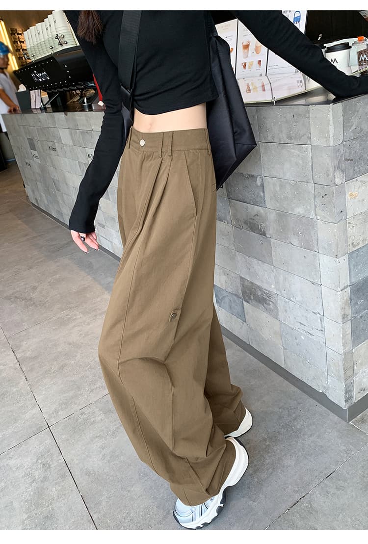 タックワイドパンツ ドレープフォルムタックワイドパンツ