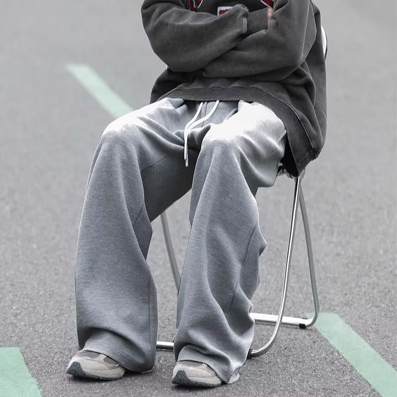 しなやかタックワイドパンツ