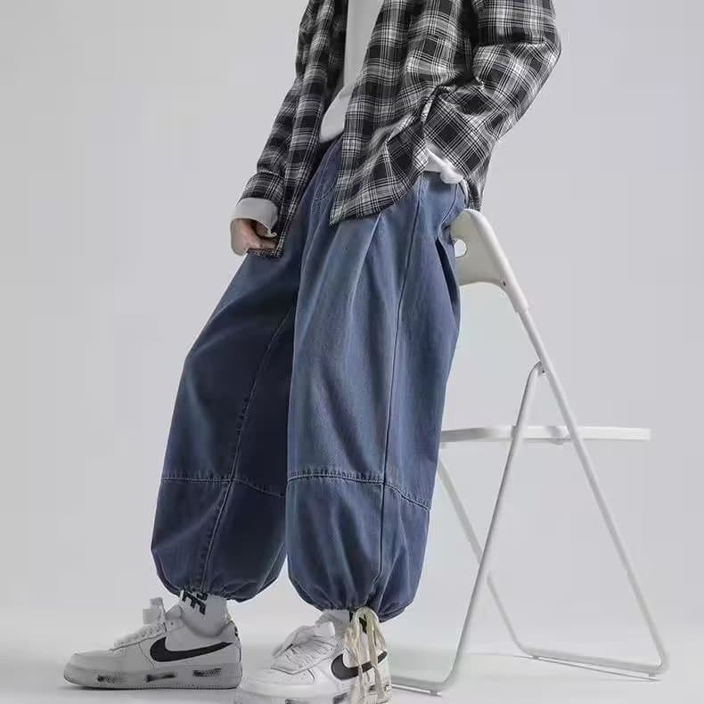 タックワイドパンツ ゆったりリラックスタックワイド