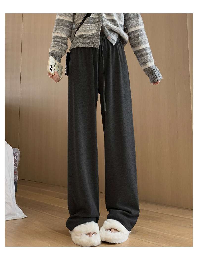ふんわり楽らくタックワイドパンツ