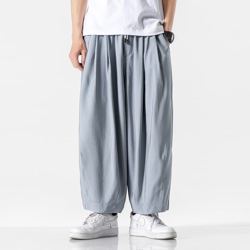 タックワイドパンツ しなやかワイドタック美脚パンツ