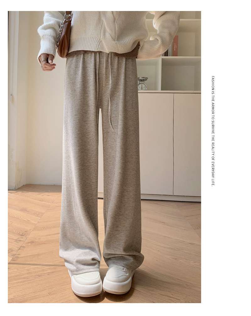ふんわり楽らくタックワイドパンツ