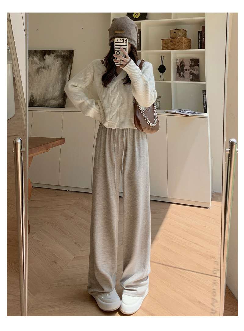 ふんわり楽らくタックワイドパンツ