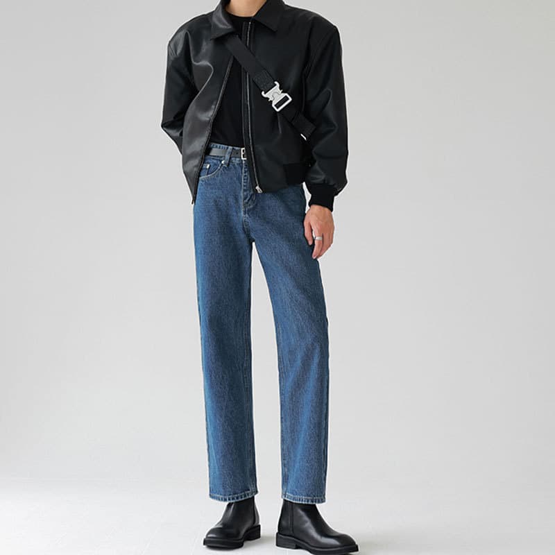 タックワイドパンツ 職人魂ワイドタックデニム
