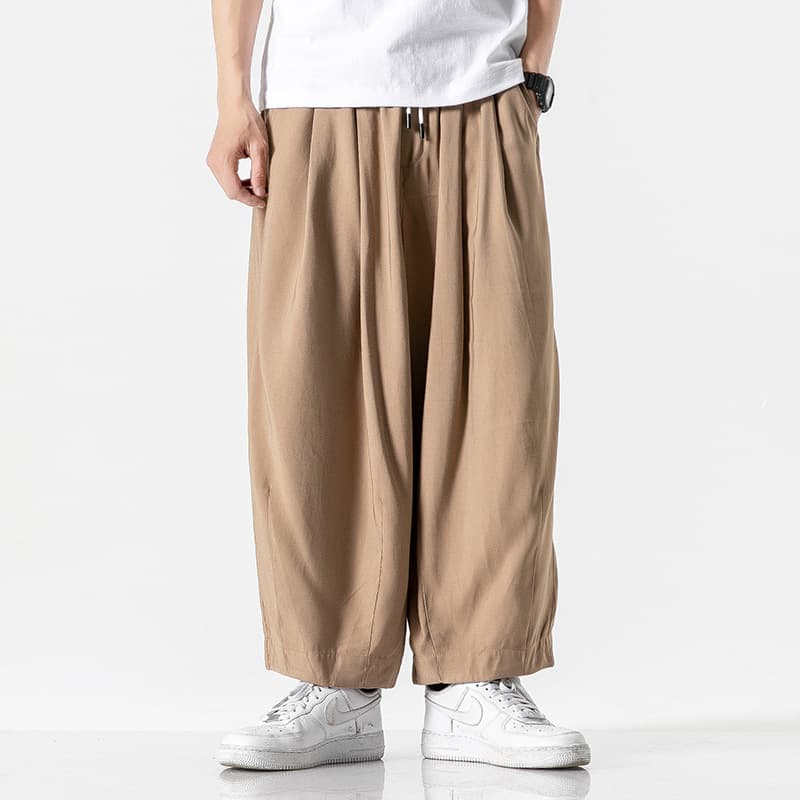 タックワイドパンツ しなやかワイドタック美脚パンツ