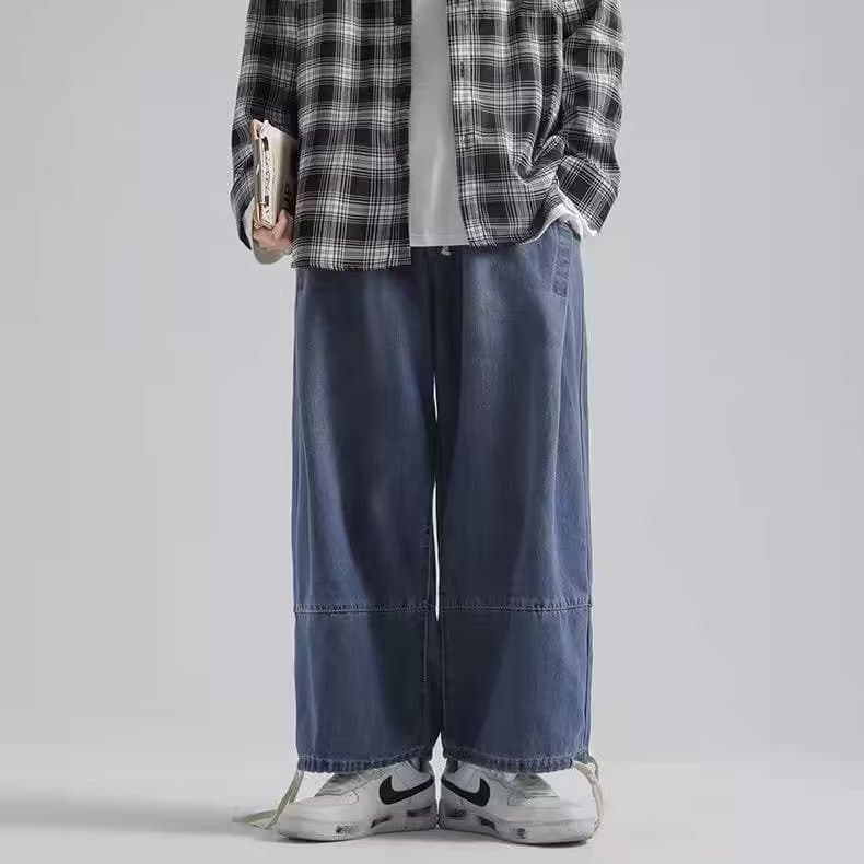 タックワイドパンツ ゆったりリラックスタックワイド