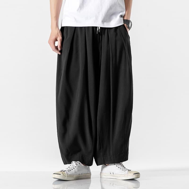 タックワイドパンツ しなやかワイドタック美脚パンツ