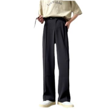 タックワイドパンツ 大人の風格漂うリラックスワイドパンツ