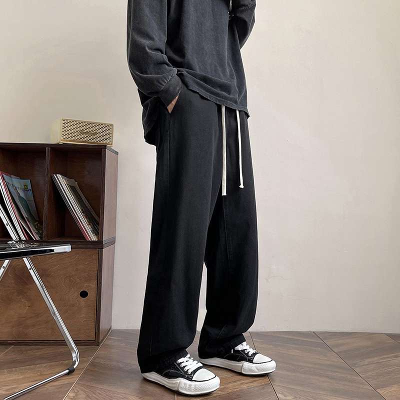 リラックスタックワイドパンツ