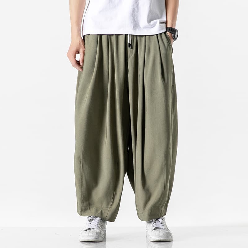 タックワイドパンツ しなやかワイドタック美脚パンツ