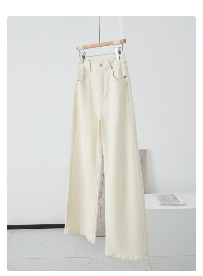 シンプル美シルエット タックワイドパンツ