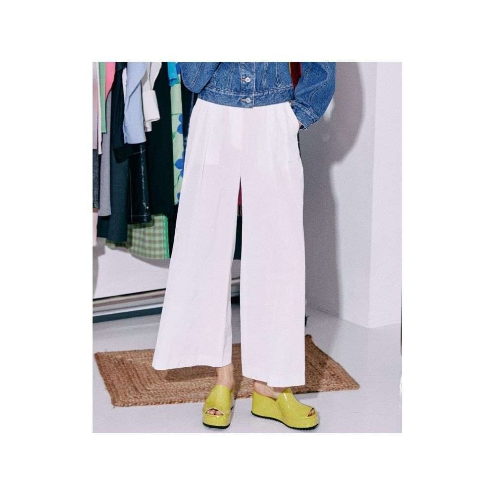 リラックスタックワイドパンツ