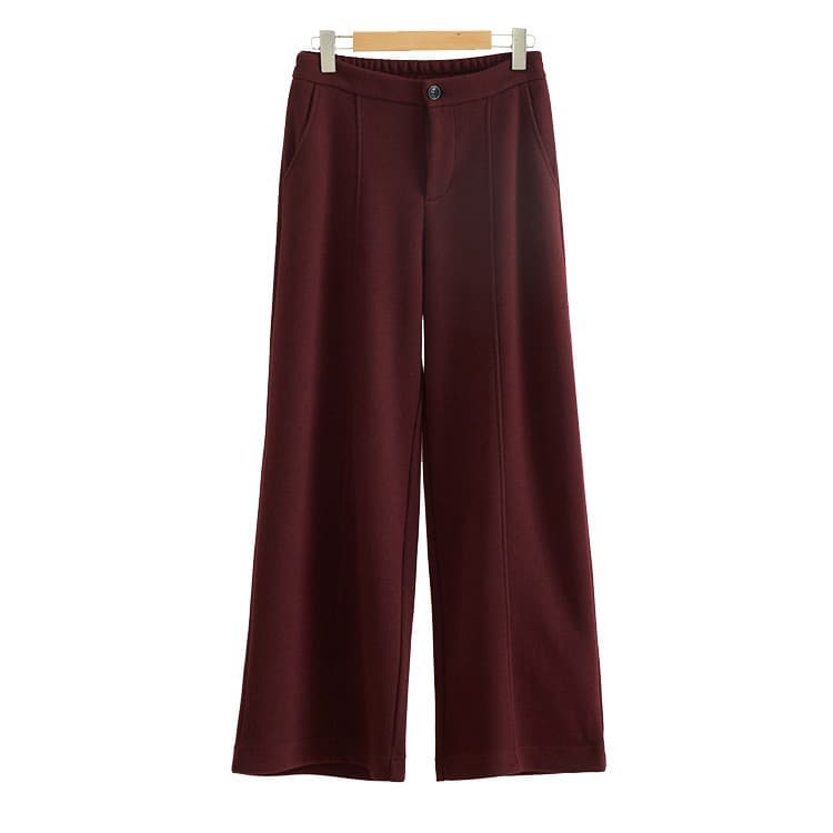 ゆったり楽らくタックワイドパンツ
