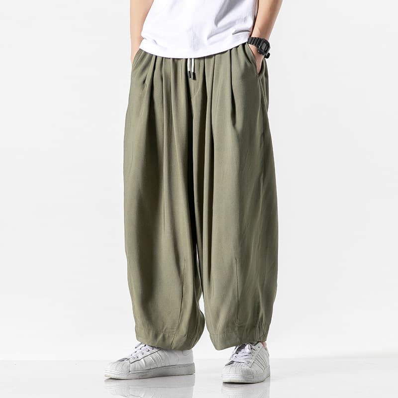 タックワイドパンツ しなやかワイドタック美脚パンツ