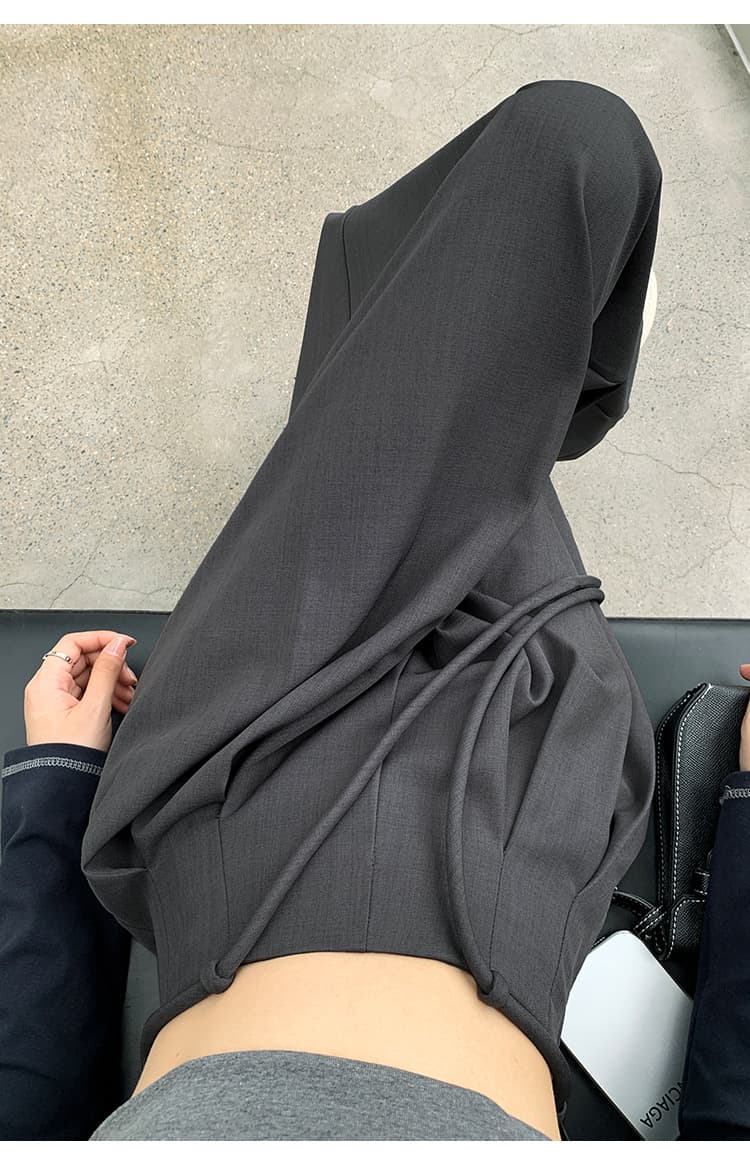 美脚効果抜群タックワイドパンツ